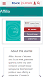 Mobile Screenshot of aff.sagepub.com