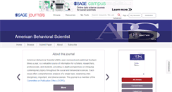 Desktop Screenshot of abs.sagepub.com