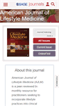 Mobile Screenshot of ajl.sagepub.com